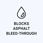 Blocks Asphalt Bleed Through