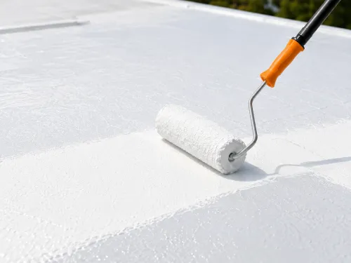 NXT Cool Coat Applied to Roof