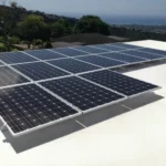 Coated Roof With Solar Installation (CRS Acrylic)