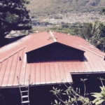 Metal Roof Before Coating